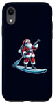 iPhone XR Stand-up Paddleboarding Santa Funny Hobbies Christmas Pajama Case