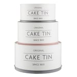 Mason Cash Innovative Kitchen Nesting Cake Tins, Set of 3