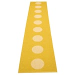 Pappelina, Vera Pop matta Mustard/Pale Yellow 70 x 360cm