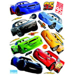 Ag Art - Sticker Disney Cars 7 voitures - 1 planche 65 x 85 cm