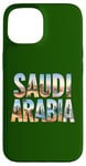 Coque pour iPhone 15 Tenue de voyage de vacances en Arabie Saoudite