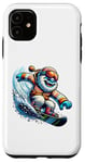 iPhone 11 Cooler Yeti Snowboard Fun In Winter Case