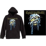 Iron Maiden Men's Powerslave Head Hoodie Black