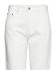 Gina Tricot Bermuda Denim Shorts Vit