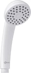 Cornat Pommeau de douche Amarela TECB3471 - Diamètre de la tête : 67 mm - Blanc - 1 type de jet - Anti-calcaire et économie d'eau - Pour douche et baignoire