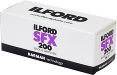Ilford SFX 200 120 Sort/Hvit-effektfilm ASA