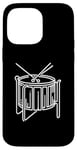 iPhone 14 Pro Max Steel Drums Line Art For Musicians Steel Drum Case