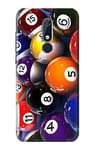 Billiard Pool Ball Case Cover For Nokia 5.1, Nokia 5 2018