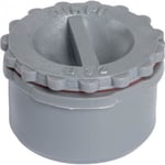 Bouchon de visite PVC gris - Ø 100 mm - Girpi