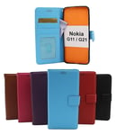 New Standcase Wallet Nokia G11 / G21 (Svart)