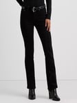 Lauren Ralph Lauren High Rise Bootcut Jeans, Black