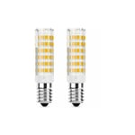 2 pièces d'ampoule led E14 douille 7W puissance blanc chaud 3000K blanc positif 6000K petite vis Edison non dimmable,Lumière blanche chaude