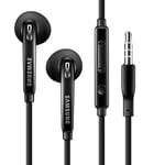 Genuine Samsung Handsfree Headphones Earphones Earbud with Mic EO-EG920BB Black