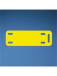 PANDUIT Thermal transfer marker plate.12.70x76.20mm yellow