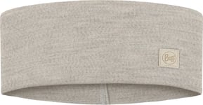 Buff Merino Wide Headband Solid Cloud, One Size