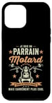 Coque pour iPhone 12 Pro Max Motard Parrain Moto Humour idée Cadeau Motorcycle Retraite