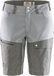 Fjallraven Abisko Midsummer Shorts W Pantalons Femme, Gris (Shark Grey-Super Grey), 46