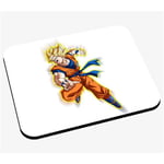 Tapis de souris Dragon ball super son goku super saiyan attaque anime manga