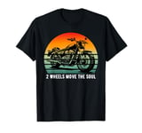 It's In The Blood Cool Classic Vintage Motorbike Men Women T-Shirt