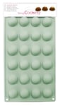 Scrapcooking - Moule Silicone 24 Demi-Sphères - Mini Sphères Ø 3 x h 1,7 cm - Pour Pâtisserie - 29,5 x 17,2 cm - 3113