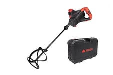 RUBI | Rubimix-9 Power Max + Valise 230V 50-60Hz | Malaxeur Électrique Polyvalent et Puissant | Adapté aux Colles Ciment, Résines, Peintures et autres Matériaux. | Forte Puissance 2100 W