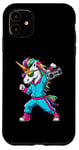 iPhone 11 Unicorn in the 80s with Cassette Recorder Case