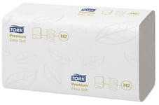 Håndklædeark Tork H2 Xpress Premium 600297 M-Fold 3X700 Stk. (2100 Stk.)