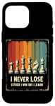 iPhone 16 Pro Max Chess Club I Never Lose Either I Win Or Learn Chess Coach Case