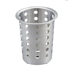 Ibili 714000 Egouttoir à Couverts INOX Argent 11,5 x 11,5 x 13,2 cm