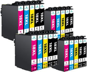 Lot De 20 Cartouches D'Encre De Rechange Compatibles Pour Epson 18Xl Pour Epson Expression Home Xp-202 Xp-205 Xp-215 Xp-225 Xp-305 Xp-315 Xp-322 Xp-325 Xp-405 Xp-415 Xp-425