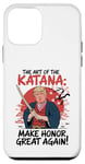 iPhone 12 mini Trump The Art of The Katana Make Honor Great Again Japanese Case