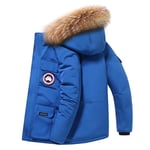 Doudoune Homme Casual À Capuche Veste Blouson Homme Hiver Luxe Marque Encapuchonné Parka Xhm522