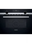 Siemens iQ500 CM585AGS1B Built In Combination Microwave with Grill, Stainless Steel