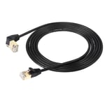 Câble Ethernet RJ45 Cat8, câble réseau haute vitesse Cat8, mâle vers mâle, 40 Gbit/s, 2000 MHz, SFTP pour routeur, modem, serveur, etc. - 2 m (bas).[G1167]