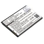 Kompatibelt med LG MS210, 3.85V, 2000 mAh