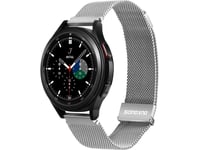 Dux Ducis Dux Ducis Magnetarmband För Samsung Galaxy Watch / Huawei Watch / Honor Watch (20Mm Band) Magnetband Silver (Milanese Version)