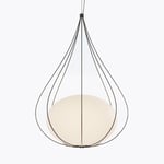 Hoop (Drop) Taklampa - Pendel i 4 färgval | Färg: Svart - RAL 9005 | Ljuskälla: Integrerad LED - Dimbar (SwitchDim & DALI) 1715LM | 18W | 3000K