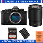 Nikon Zf + 85mm f/1.8 S + 1 SanDisk 512GB Extreme PRO UHS-II SDXC 300 MB/s + 1 Nikon EN-EL15C + Ebook '20 Techniques pour Réussir vos Photos' - Appareil Photo Hybride