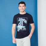 Transformers Optimus Prime Neon T-Shirt - Navy - M