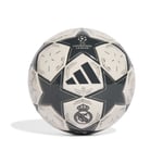 Real Madrid Fotboll Mini Champions League - Vit/Grå - adidas, storlek Ball SZ. 1