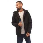 Superdry Mens Ultimate Windcheater Jacket in black blue material_polyester - Size 2XL