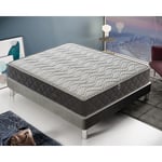 Ilovesleep - Matelas à mémoire de forme - 11 zones de confort - Housse Silver Safe 140x190