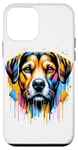 Coque pour iPhone 12 mini Coloré Splash Art Harrier Harriers