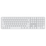 Apple Magic Keyboard med Touch ID och numerisk del för Mac-modeller med Apple Silicon – engelskt (USA) – vita tangenter