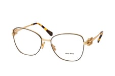 Miu Miu 0MU 50XV KUI1O1, including lenses, BUTTERFLY Glasses, FEMALE