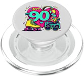 Vintage 90s Party Outfit Men Women Eighties I Love The 90s PopSockets PopGrip for MagSafe