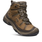 KEEN Homme Circadia Mid Waterproof Botte de randonnée, Bison/Brindle, 40.5 EU