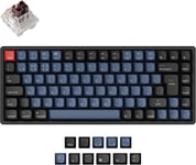 Keychron K2 Pro 75% ISO-UK-Layout RGB Backlight Hot-Swappable Wireless/Wired K