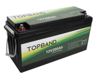 TopBand Lithium Heat Pro - 12V 200AH - 200A BMS