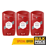 Old Spice Original Bâton Déodorant Alu-Free Longue Durée Fraîcheur 50ml 3-pack